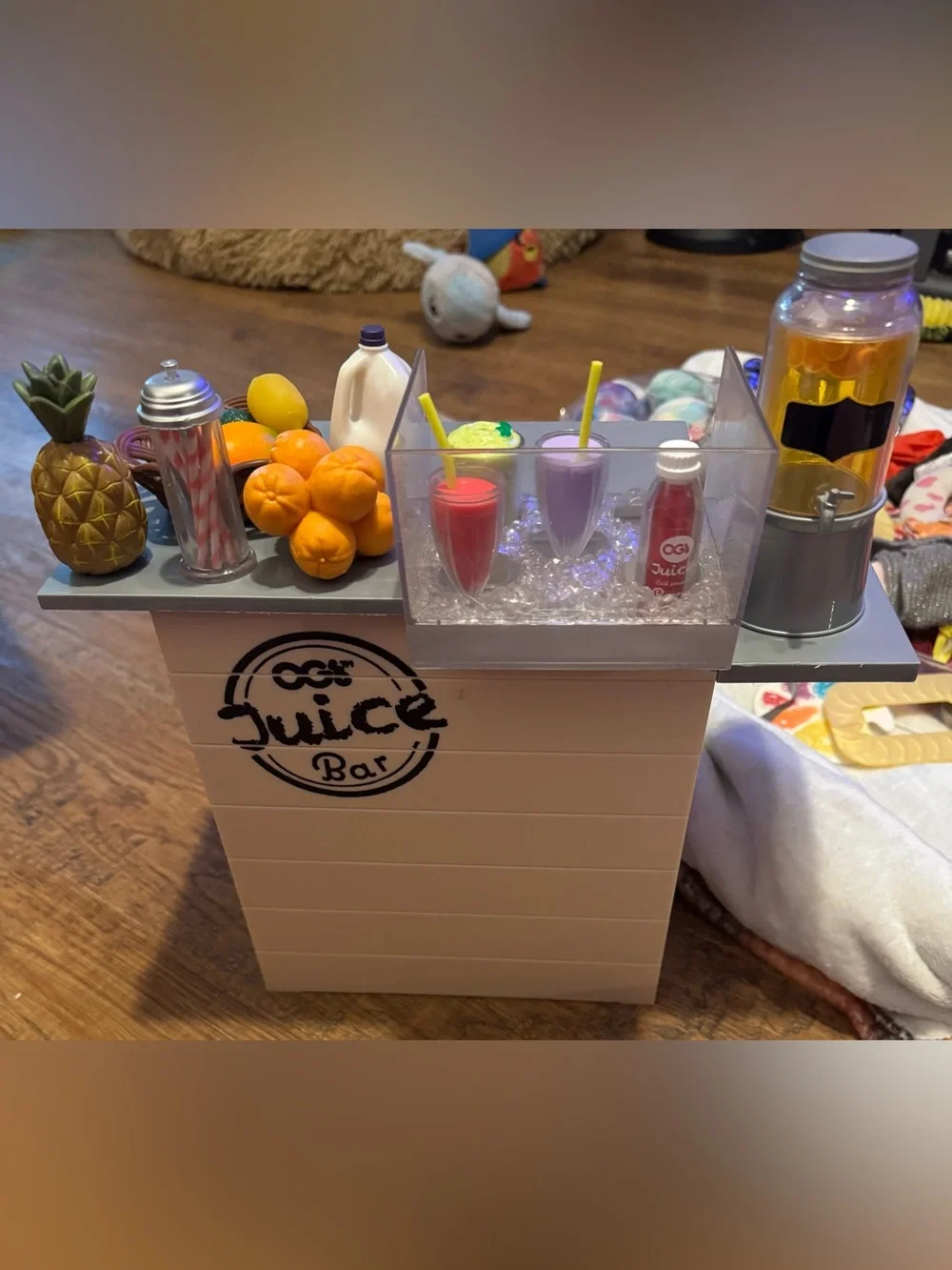 Our Generation for American Girl Dolls OG Juice Bar plus extras